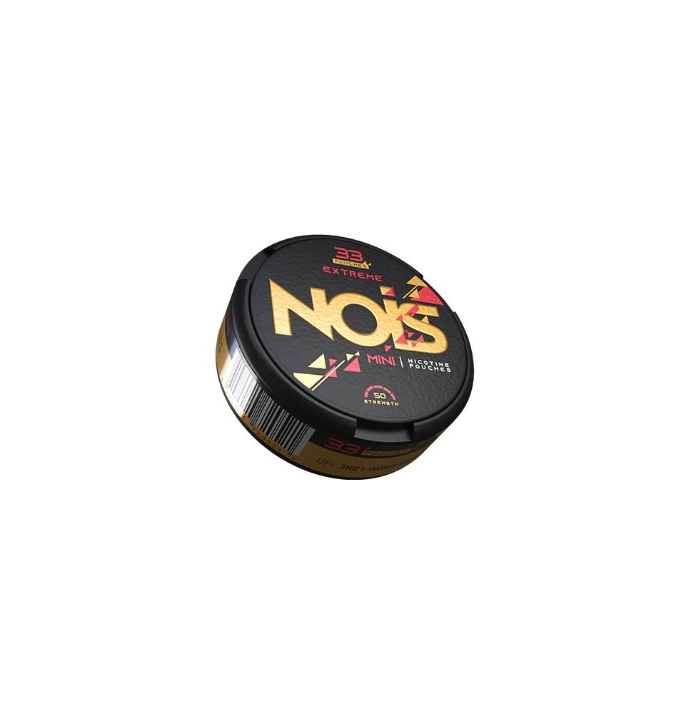 50mg NOIS Mini Extreme Nicotine Pouches - 33 Pouches