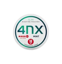 4NX 18mg Mint Slim Nicotine Pouches 20 Pouches