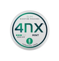 4NX 6mg Mint Slim Nicotine Pouches 20 Pouches