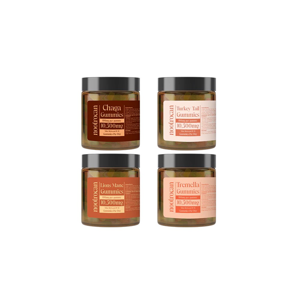 Nootrocan 10500mg Nootropic Mushroom Gummies 450g