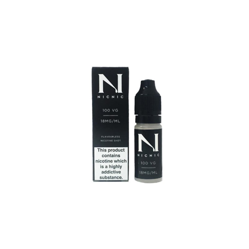 Buy NIC NIC 18mg Nicotine Shot 10ml 100VG | Express Highs UK