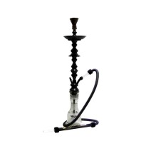 Original Khalil Mamoon 32" Extra Large Black Shafeef Shisha
