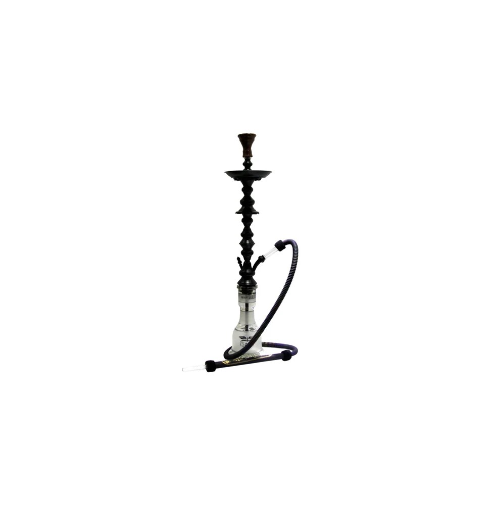 Original Khalil Mamoon 32" Extra Large Black Shafeef Shisha