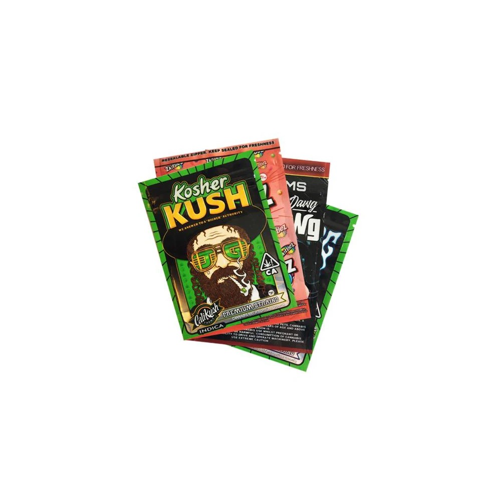 Printed Mylar Zip Bag 3.5g Standard