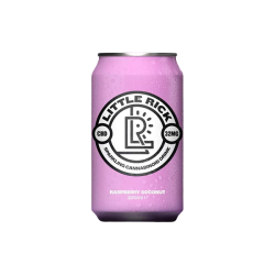 Buy 12 x Little Rick 32mg CBD Sparkling 330ml Raspberry Coconut Drink | Express Highs UK