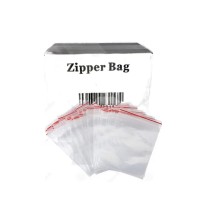 5 x Zipper Branded 55mm x 75mm Clear Baggies