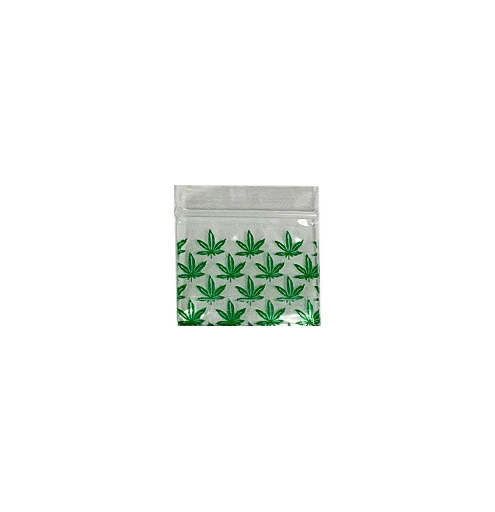 Zipper Branded 30mm x 30mm Multy Leaf Bags
