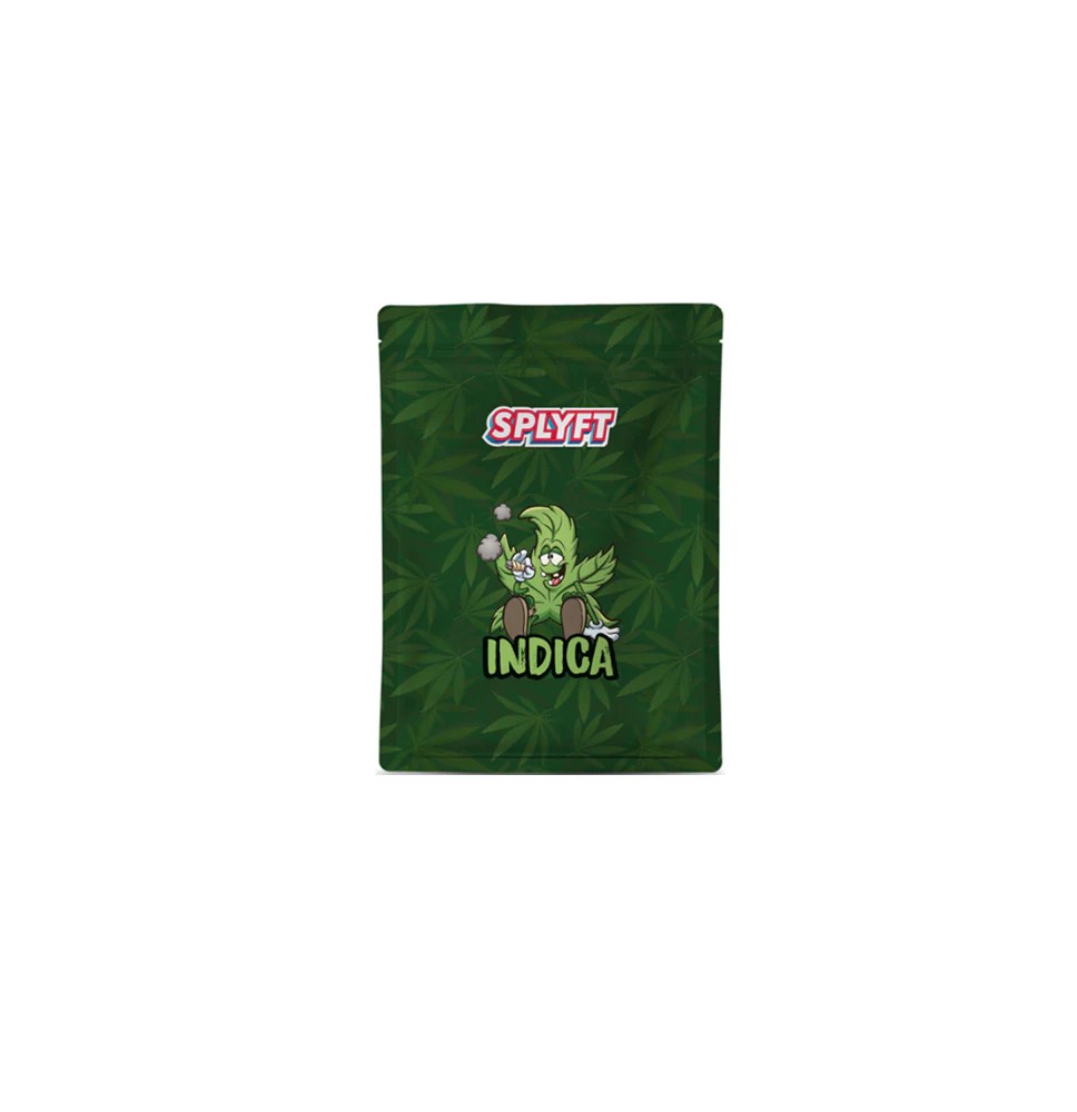 SPLYFT Original Mylar Zip Bag 3.5g - Indica (BUY 1 GET 1 FREE)