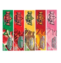 24 Juicy Jay King Size Flavoured Slim Rolling Paper - Full Box