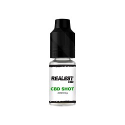 Buy Realest CBD 2000mg CBD E-Liquid Booster Shot 10ml (BUY 1 GET 1 FREE) | Express Highs UK