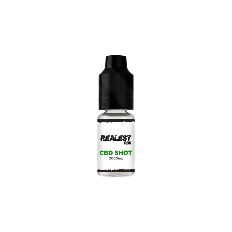 Buy Realest CBD 2000mg CBD E-Liquid Booster Shot 10ml (BUY 1 GET 1 FREE) | Express Highs UK