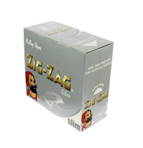 50 Zig-Zag Silver King Size Slim Rolling Papers