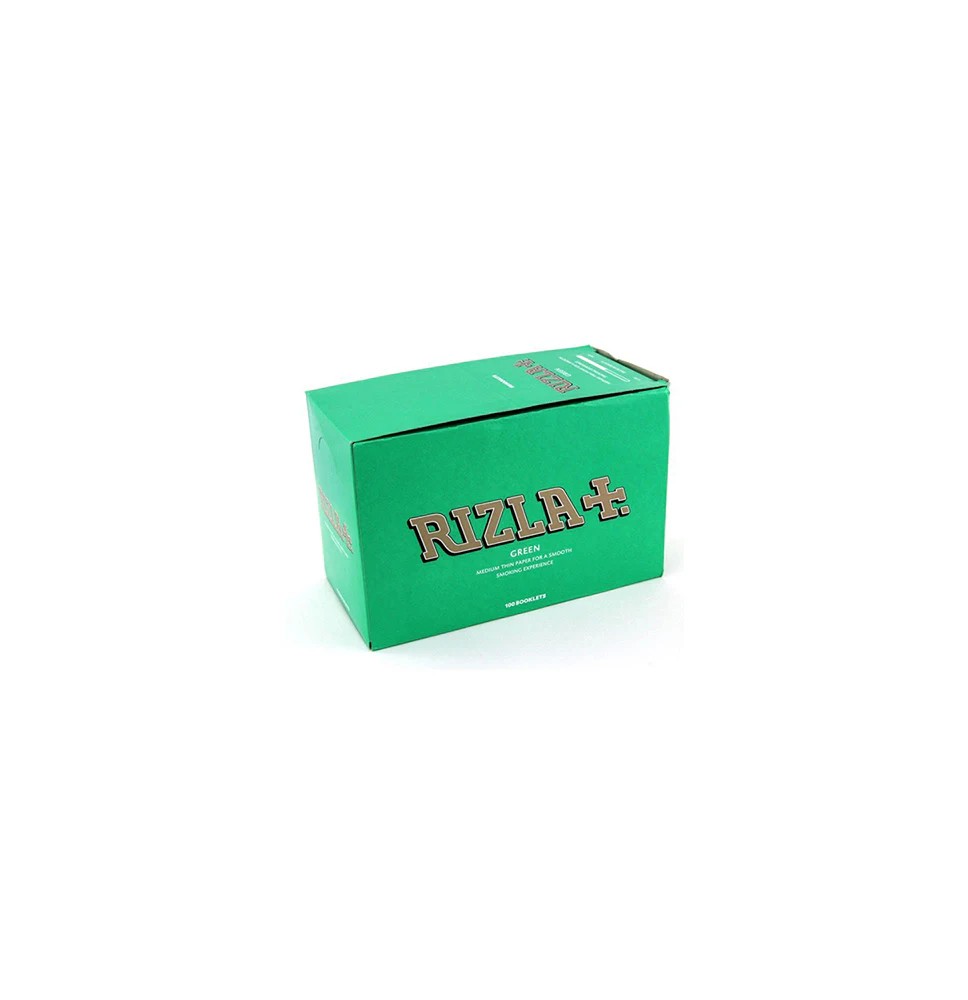 100 Green Regular Rizla Rolling Papers