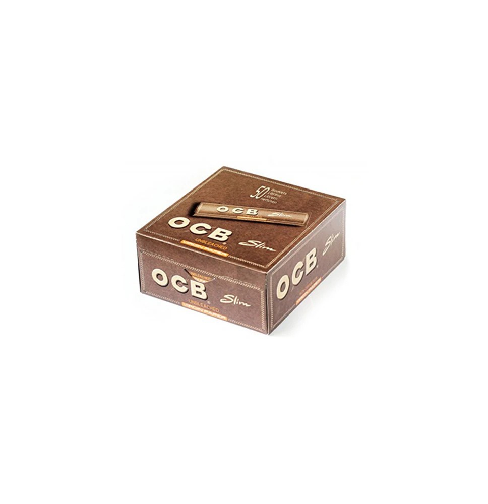 50 OCB Virgin King Size Unbleached Rolling Papers
