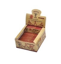 24 Hornet Brown Organic King Size Rolling Papers + Tips