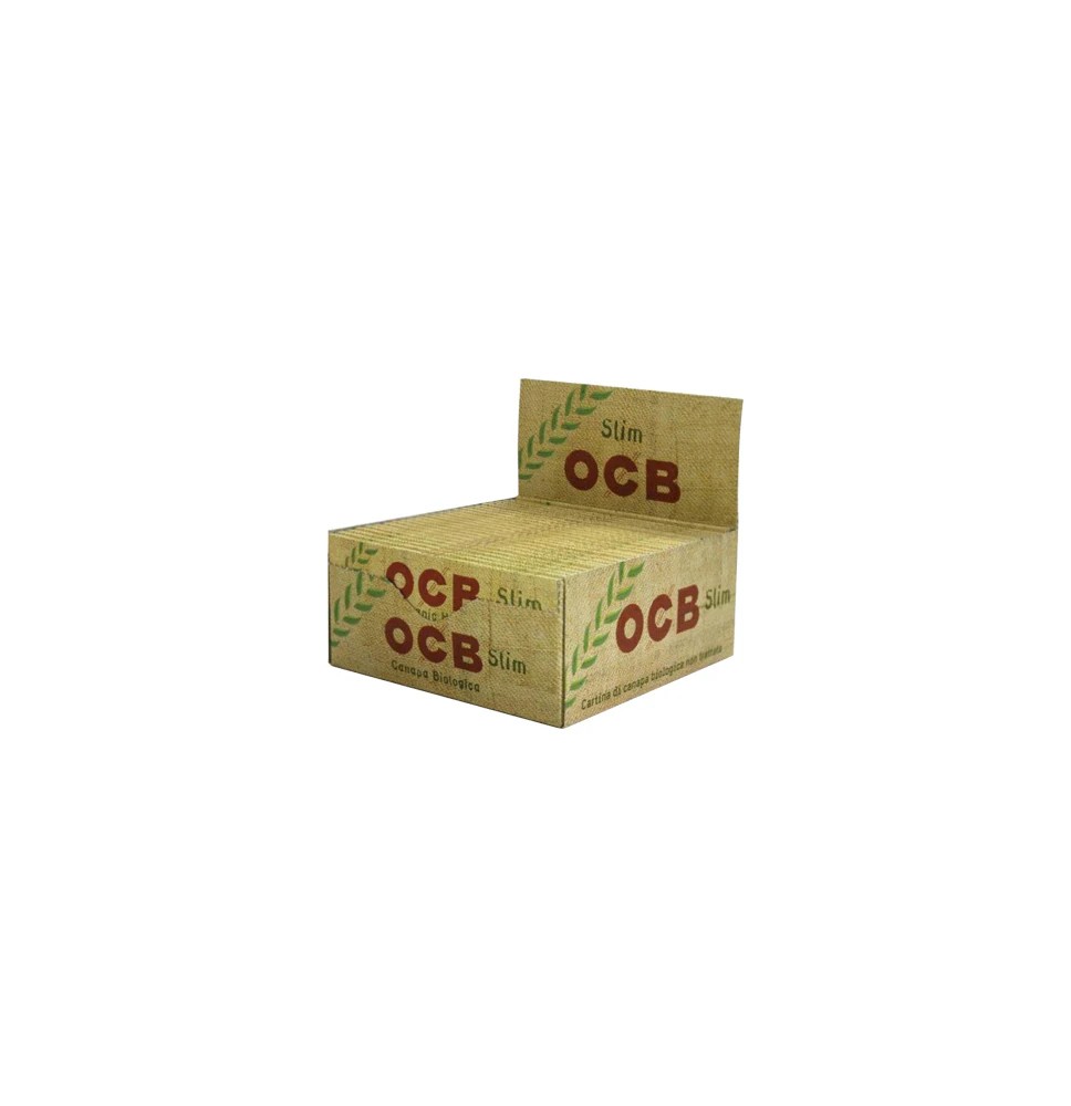 50 OCB Organic Hemp King Size Slim Papers