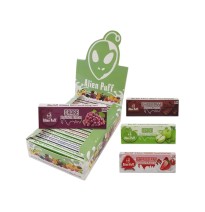 Alien Puff 1.25 Size Mixed Fruit Flavour Rolling Papers 20 Booklets (HP7901)