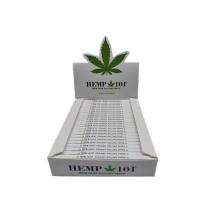 Hemp 101 King Size 100% Hemp Slim Rolling Papers Classic White