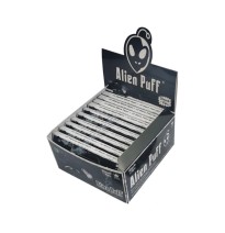 33 Alien Puff King Size Black Rolling Papers With Tips ( HP2216 )