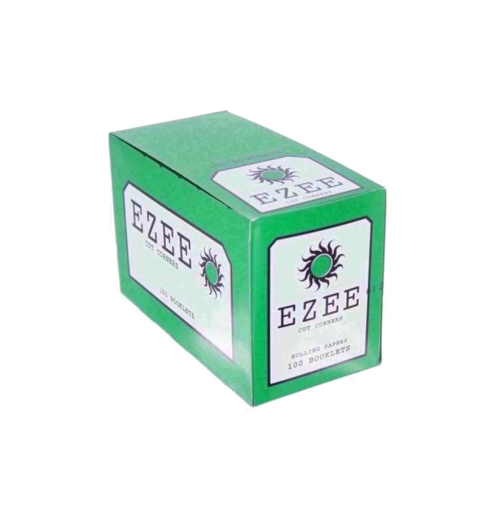 Ezee Green Cut Corner Standard Rolling Papers