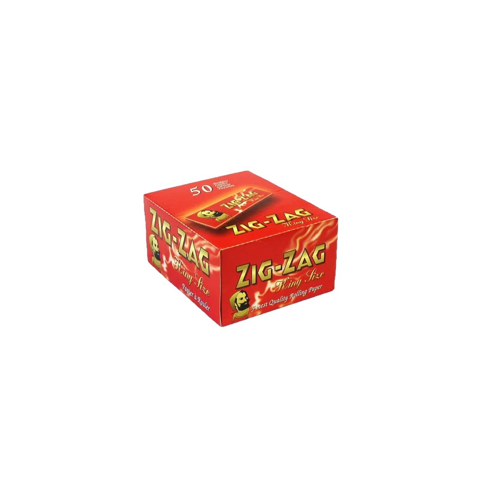 50 Zig-Zag Red King Size Rolling Papers