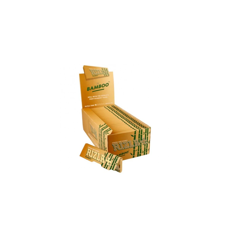 50 Rizla Bamboo King Size Ultra Thin Rolling Papers
