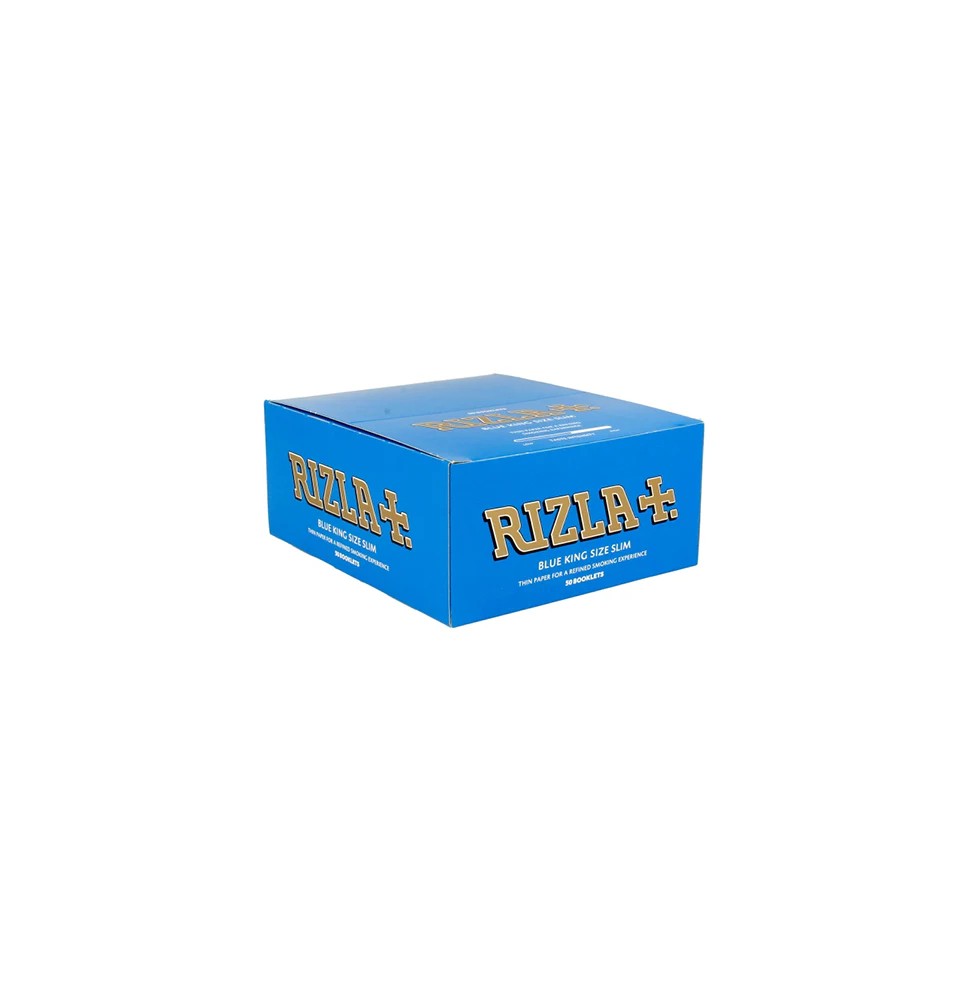 50 Blue King Size Slim Rizla Rolling Papers