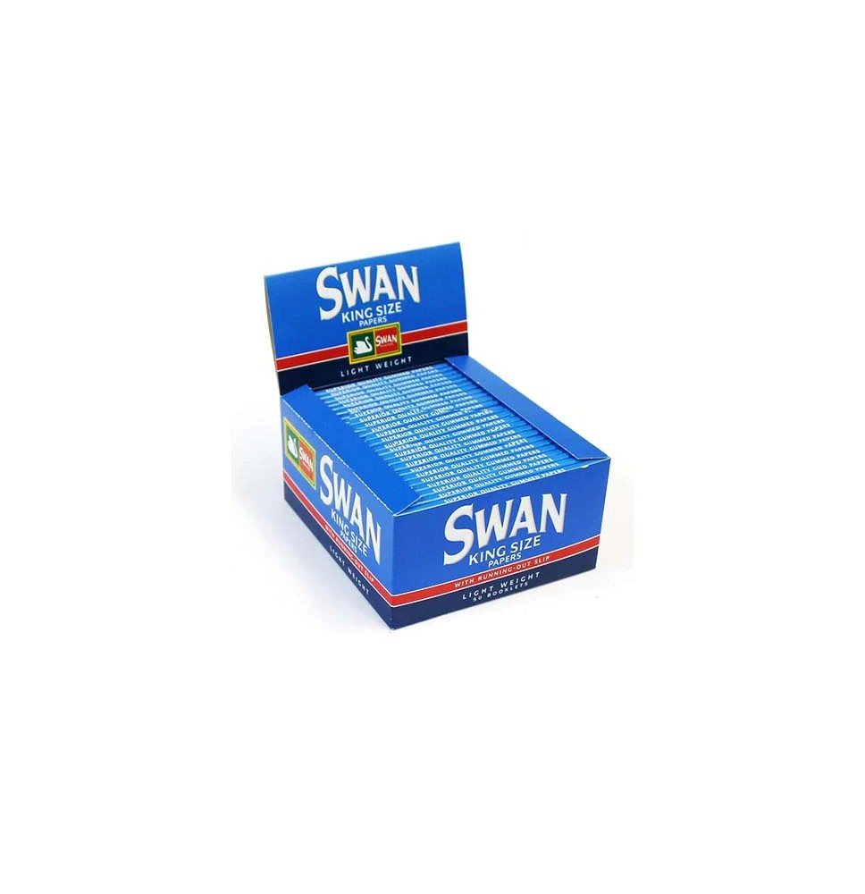50 Swan Blue King Size Rolling Papers