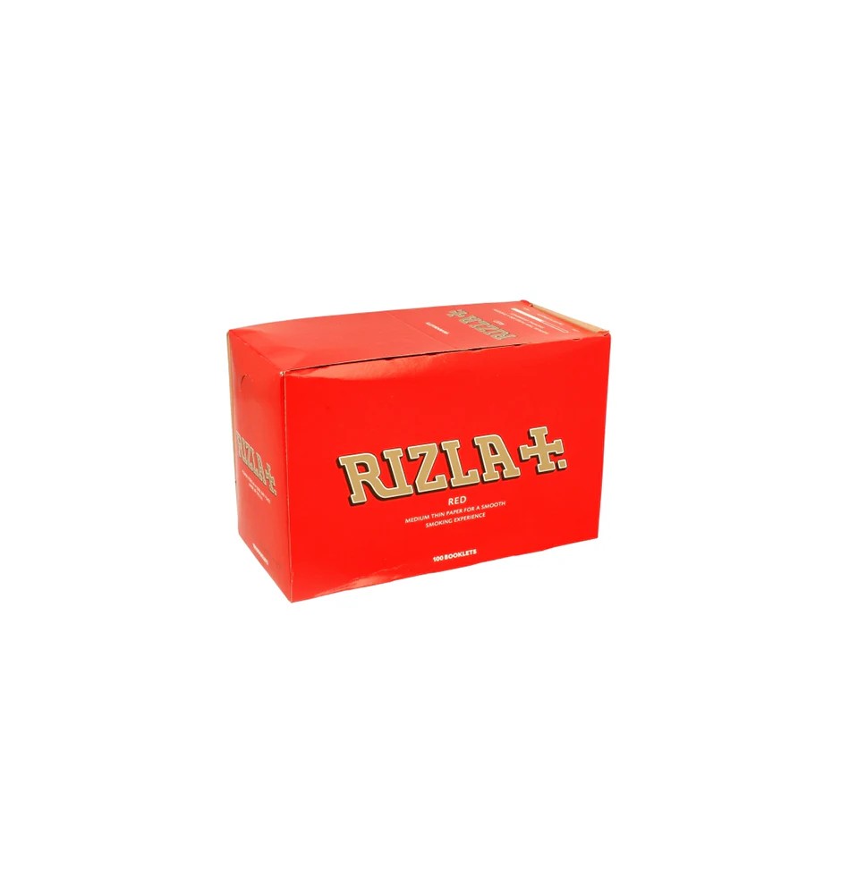 100 Red Regular Rizla Rolling Papers