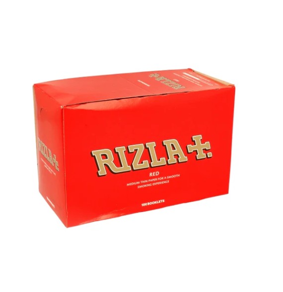Paper Rizerd 100 Red Regular Rizla Rolling Papers