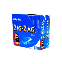 50 Zig-Zag Blue Slim King Size Rolling Papers