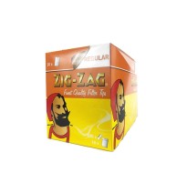 100 Zig-Zag Regular Filter Tips - Pack of 10 Bags