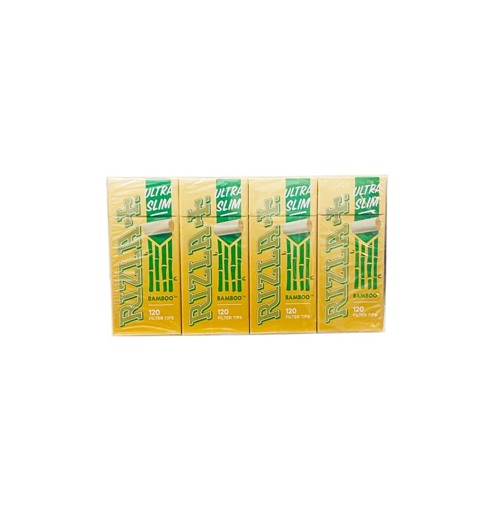 20 Pack Rizla Bamboo Ultra Slim Filter Tips