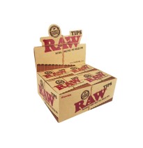 20 Raw Pre-Rolled Roach Tips