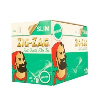 150 Zig-Zag Menthol Filter Tips - Pack of 10 Bags