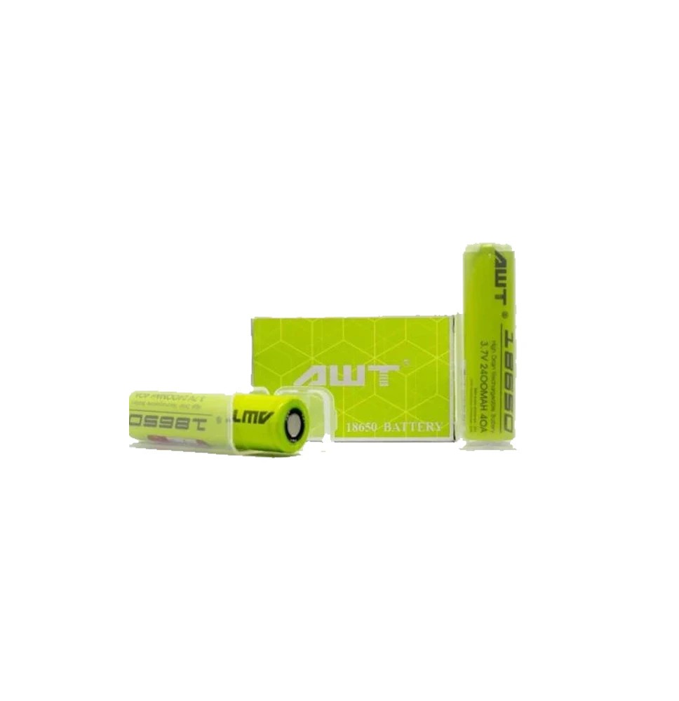 AWT 18650 3.7V 2400mAh 40A Battery