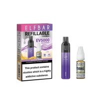 Elf Bar EV5000 Disposable Pod Kit + 20mg ElfLiq Salt