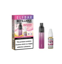 Elf Bar EV5000 Disposable Pod Kit + 20mg ElfLiq Salt