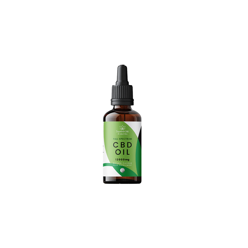 Buy Supreme CBD 12000mg Full Spectrum CBD Tincture Oil - 100ml | Express Highs UK