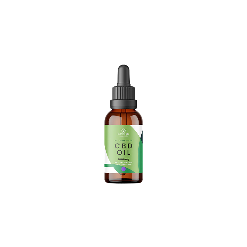 Buy Supreme CBD 1000mg Full Spectrum CBD Tincture Oil - 30ml | Express Highs UK