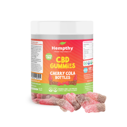 Buy Hempthy 900mg CBD Cherry Cola Bottles - 30 Pieces | Express Highs UK