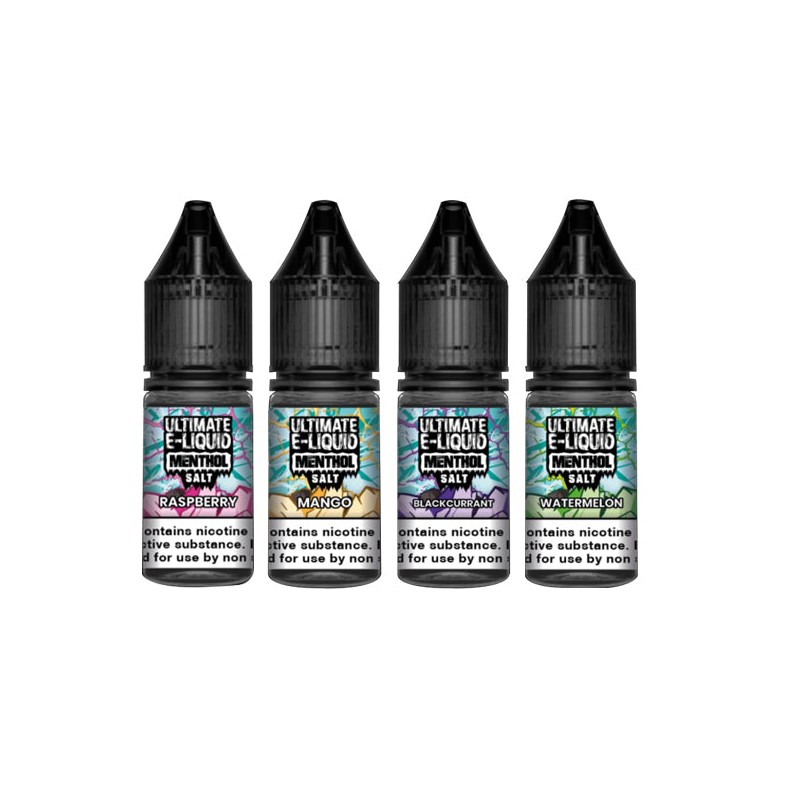 Buy 10mg Ultimate E-liquid Menthol Nic Salts 10ml (50VG/50PG) | Express Highs UK