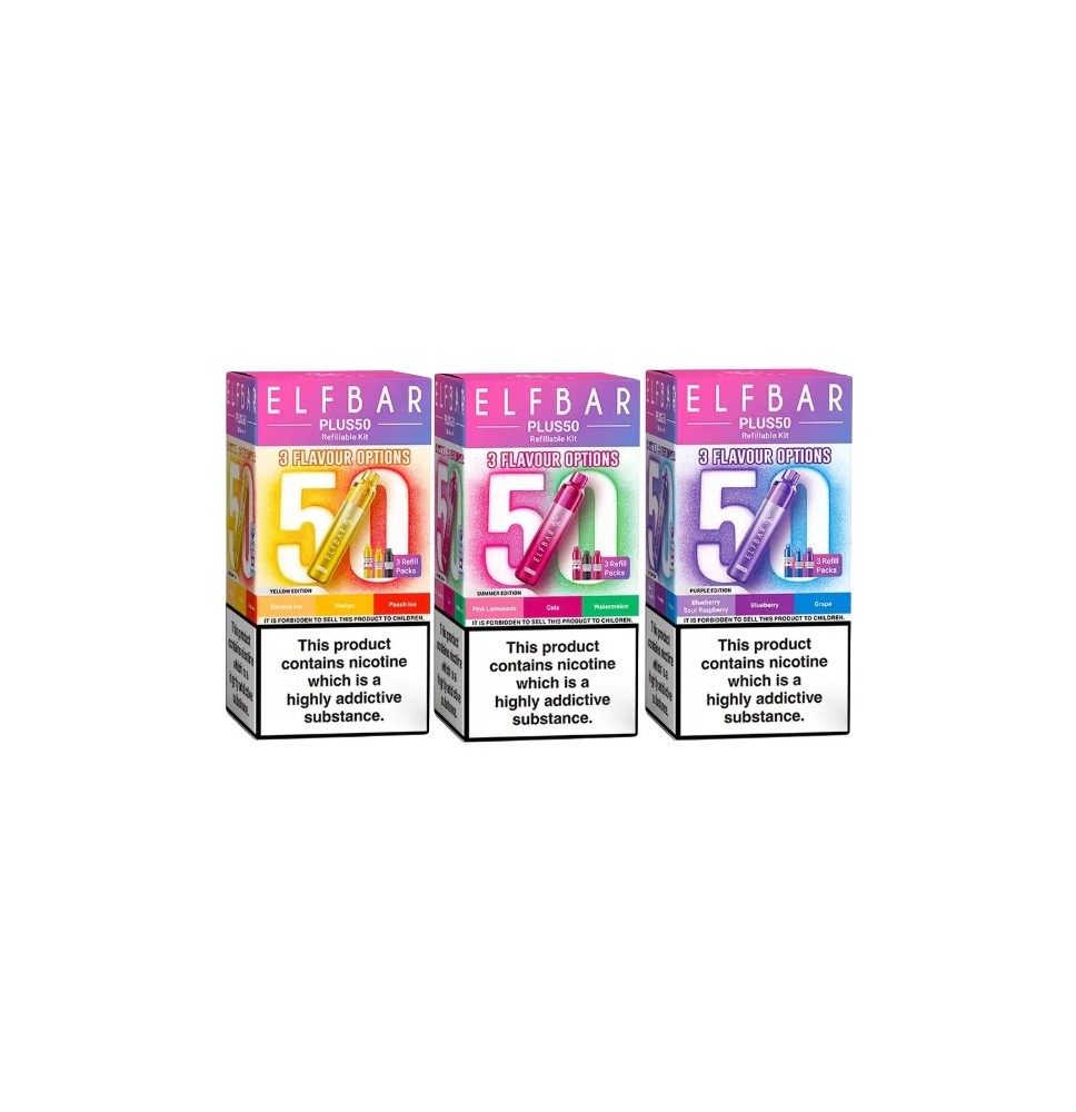 Elf Bar Plus50 Prefilled 50K Pod Vape Kit