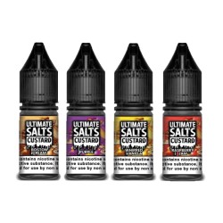 Buy 10MG Ultimate Puff Salts Custard 10ML Flavoured Nic Salts | Express Highs UK