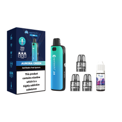 Buy Hayati X4 Refillable Pod Vape Kit  Includes 1X Nic Salts 20mg + 3x Refillable Pods | Express Highs UK