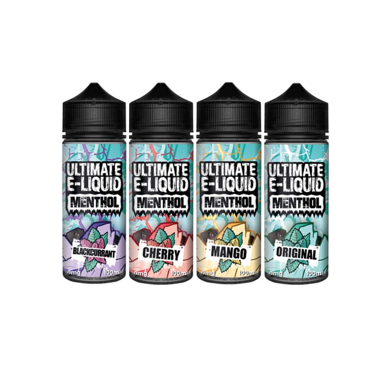 Buy Ultimate E-liquid Menthol by Ultimate Puff 100ml Shortfill 0mg (70VG/30PG) | Express Highs UK