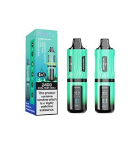 20mg Maxfel Legend Fanady 8 in 1 2400 Puffs Prefilled Pod Vape Kit