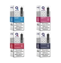 20mg Quadro 2.4K Pod Vape Kit 4 in 1 Black Series 2400 Puffs