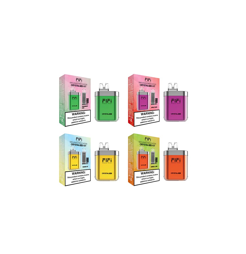 20mg FLFI Crystal Disposable Pod Kit 600 Puff