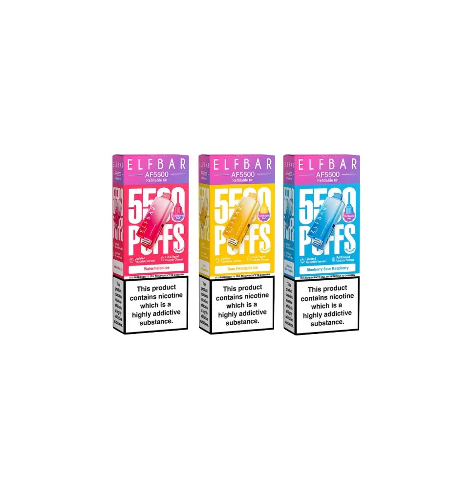 Elf Bar AF5500 Prefilled Pod Vape Kit